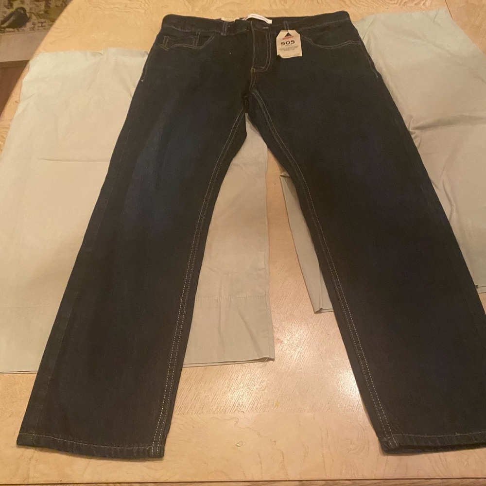 505 boys jeans sz 12 Husky 32*27